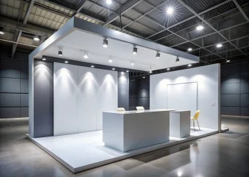 Budowa stoisk wystawowych - rola oświetlenia