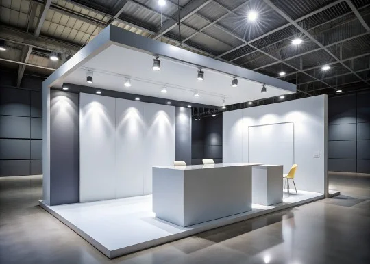 Budowa stoisk wystawowych - rola oświetlenia